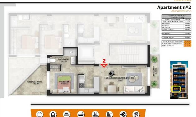 New Build - Apartment - Torrevieja - Playa del Acequion