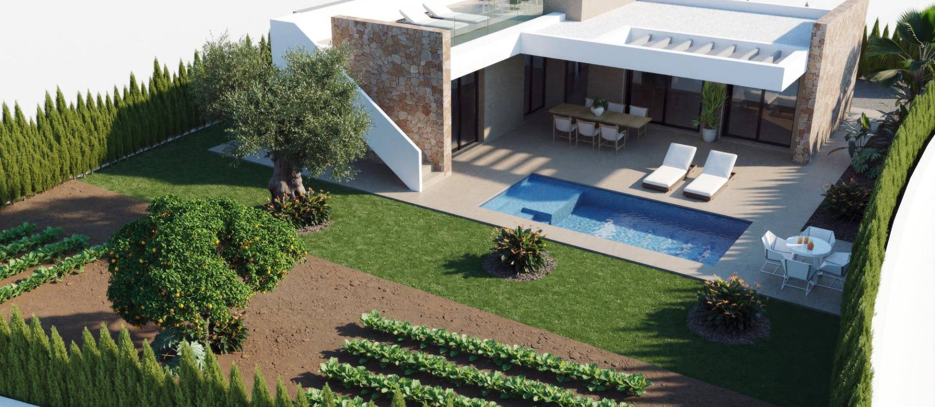 New Build - Villa - Fuente Alamo - Hacienda del Alamo