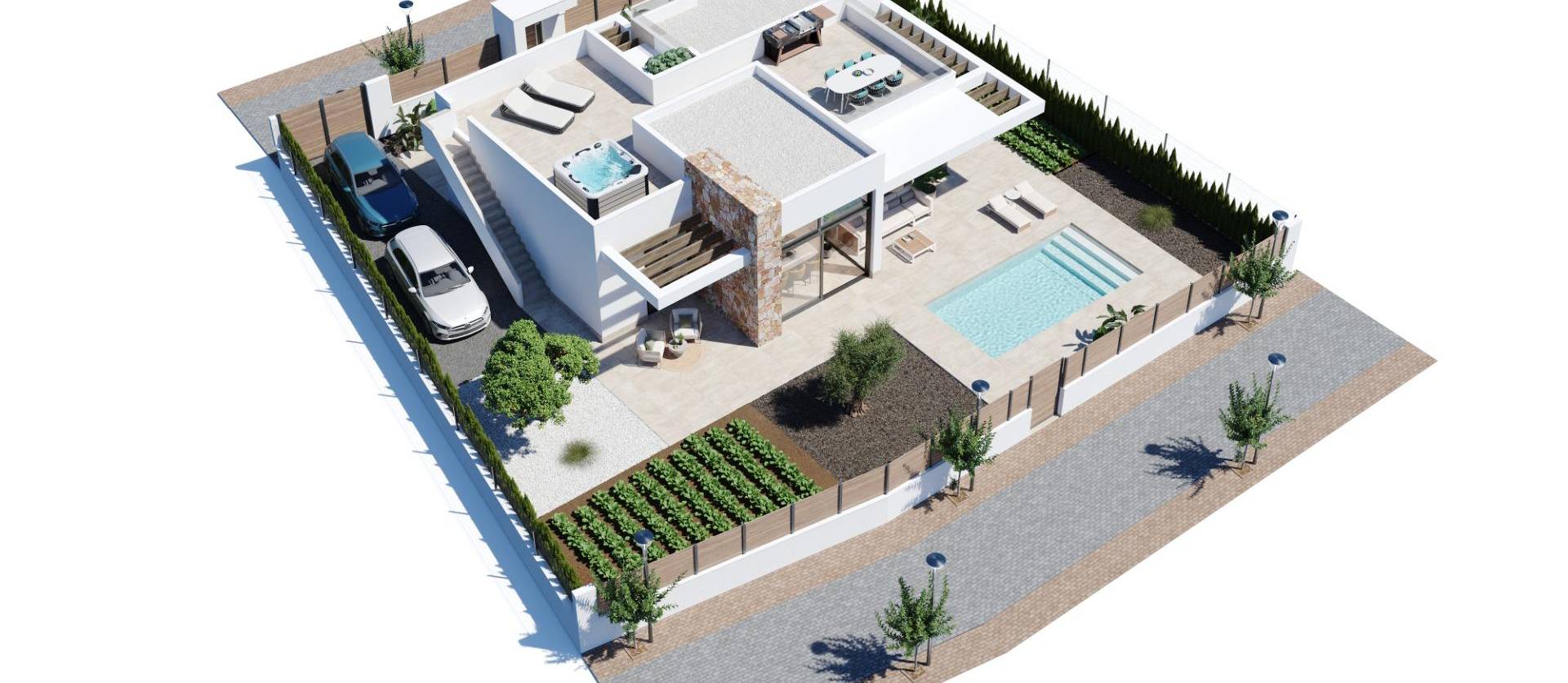 New Build - Villa - Fuente Alamo - Hacienda del Alamo