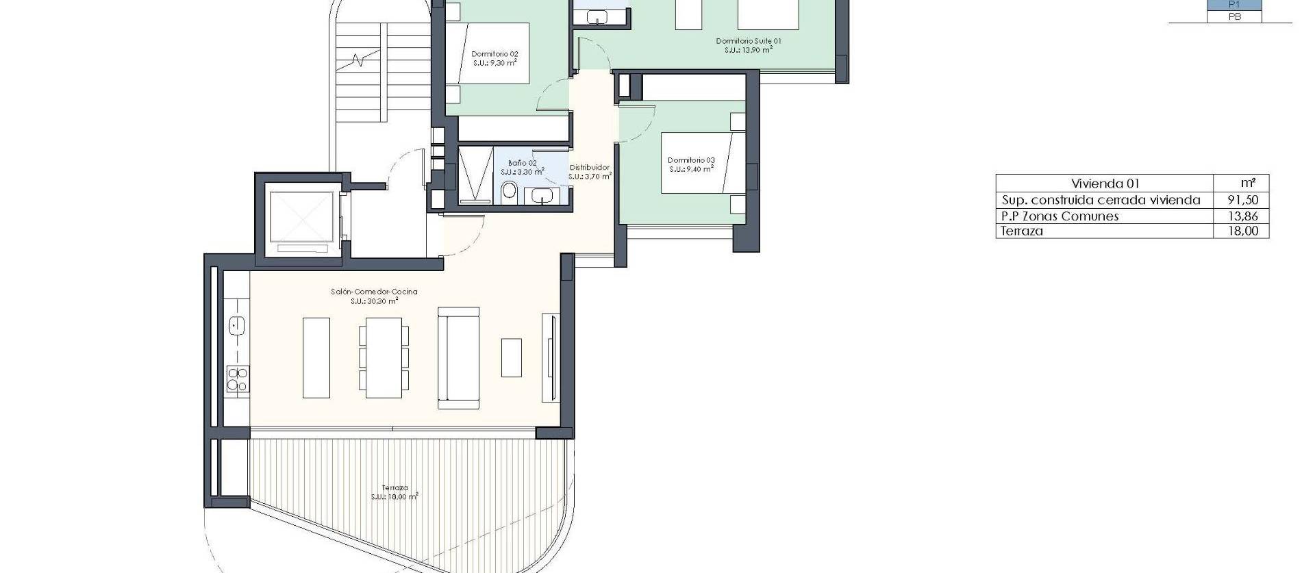 New Build - Apartment - Guardamar del Segura - Avenida del Puerto