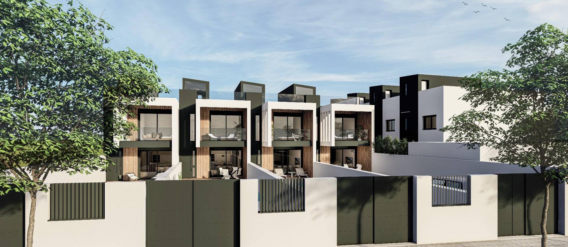 New Build - Townhouse - Pilar de la Horadada - Lo Monte