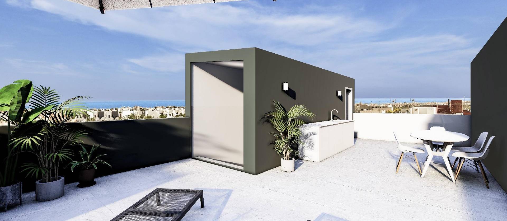 New Build - Townhouse - Pilar de la Horadada - Lo Monte