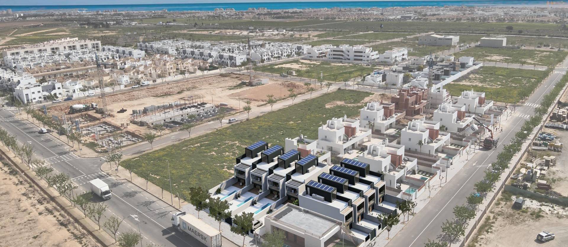 New Build - Townhouse - Pilar de la Horadada - Lo Monte