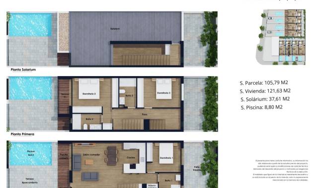 New Build - Townhouse - Pilar de la Horadada - Lo Monte