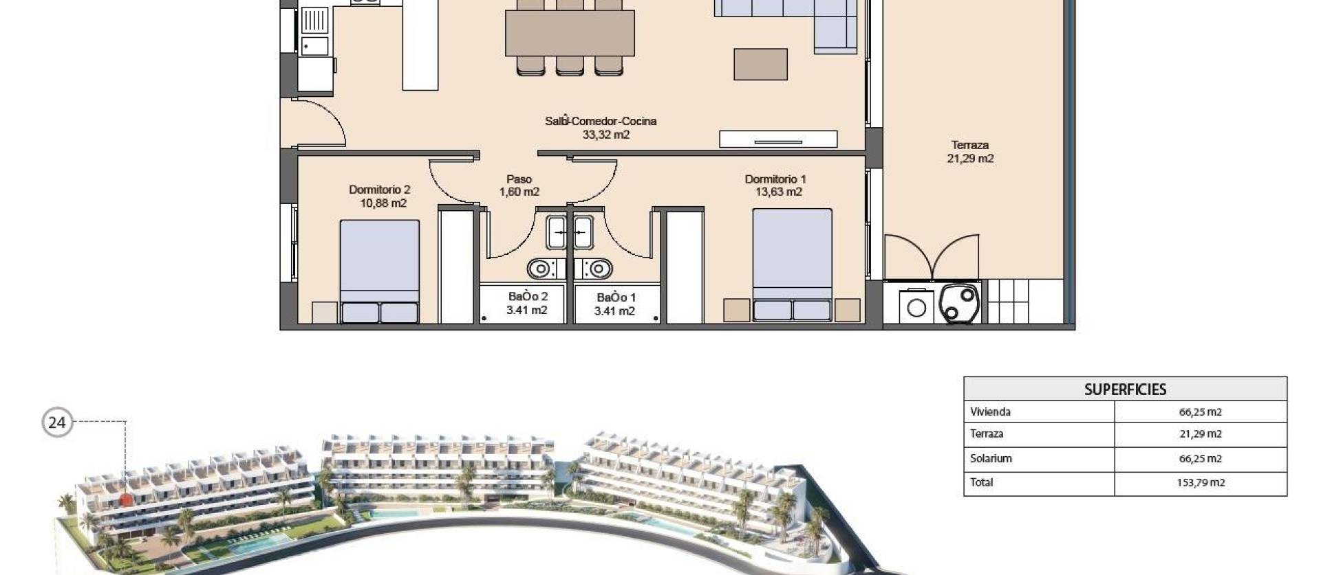 New Build - Apartment - Finestrat - Balcón de finestrat