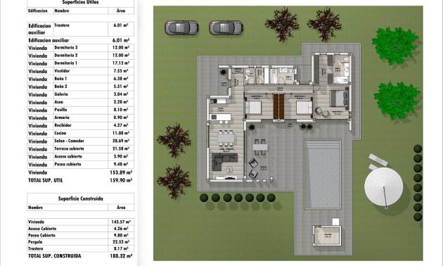 New Build - Villa - Aspe - Poligono 19