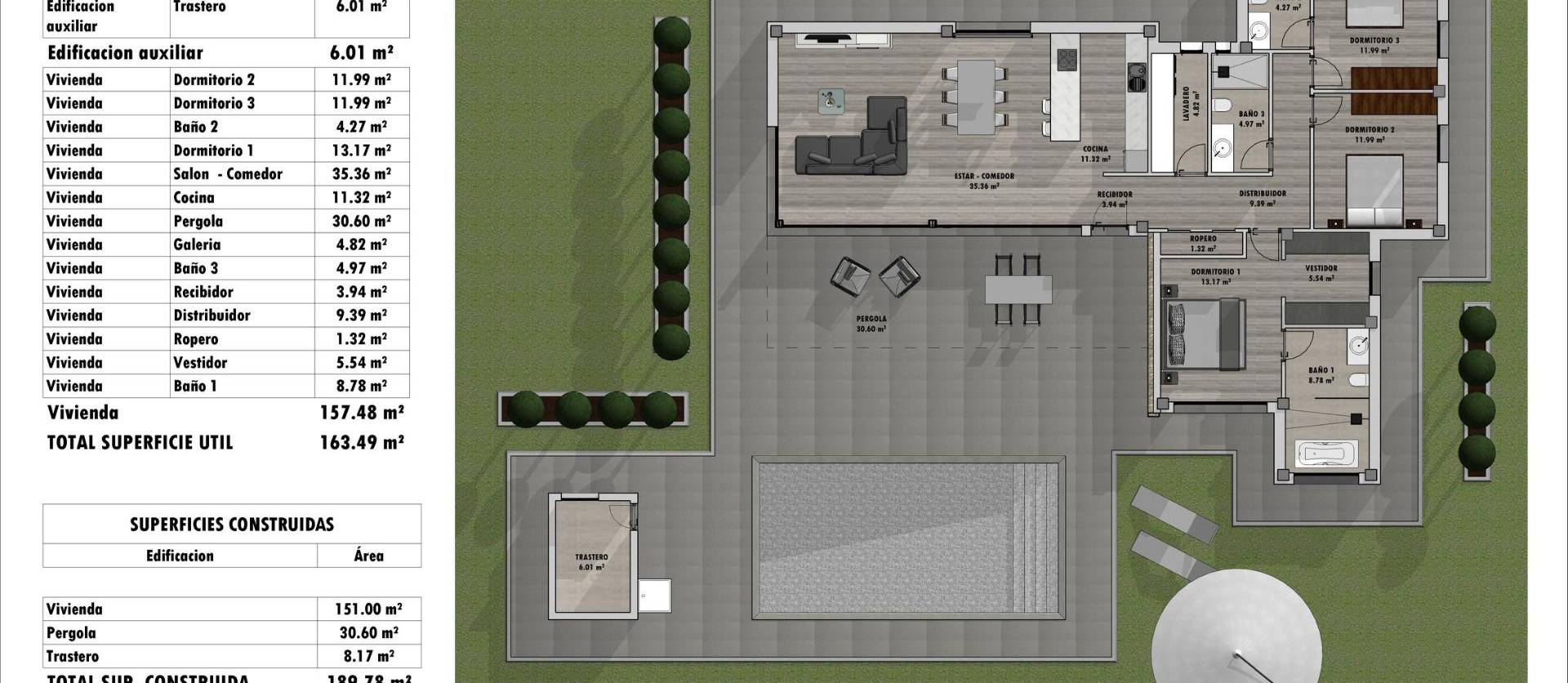 New Build - Villa - Aspe - Poligono 19