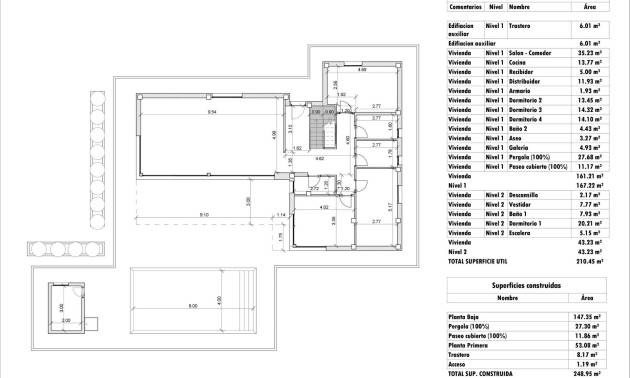 New Build - Villa - Aspe - Poligono 19