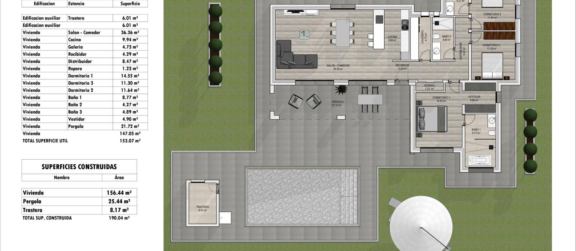 New Build - Villa - Aspe - Poligono 19