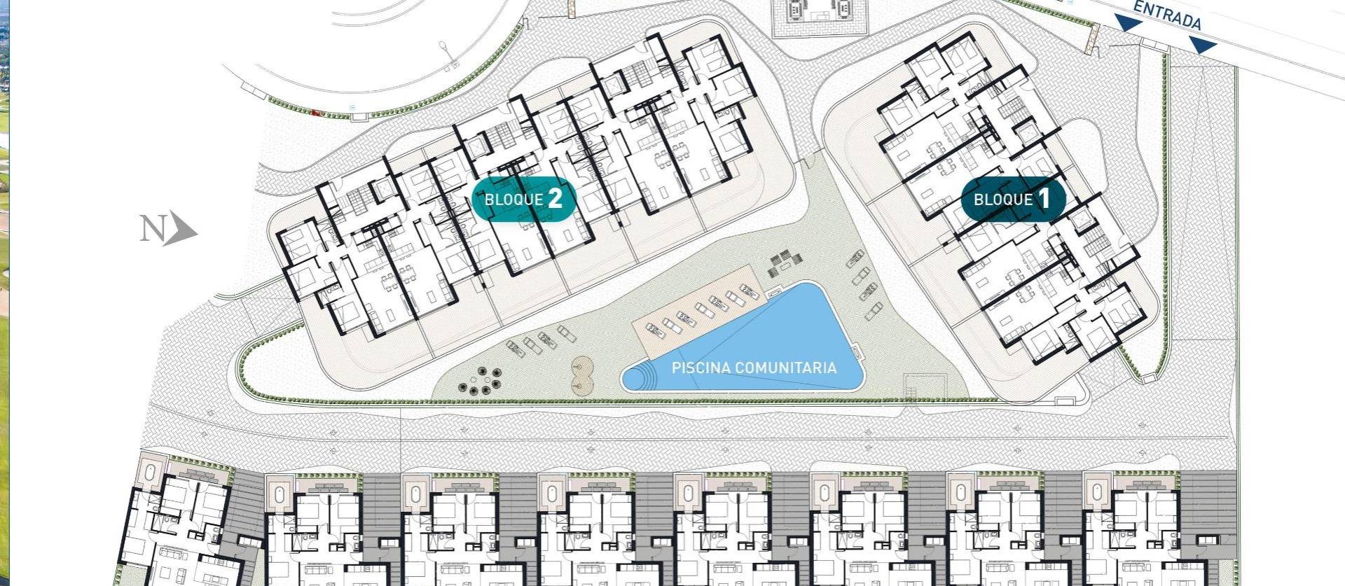 New Build - Apartment - Los Alcázares - Serena Golf