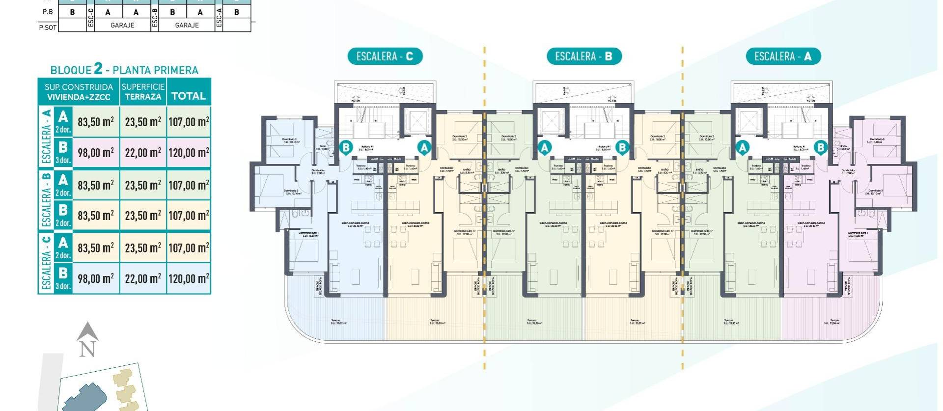 New Build - Apartment - Los Alcázares - Serena Golf