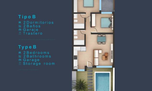 New Build - Ground Floor Bungalow - San Pedro del Pinatar - San Pedro de Pinatar