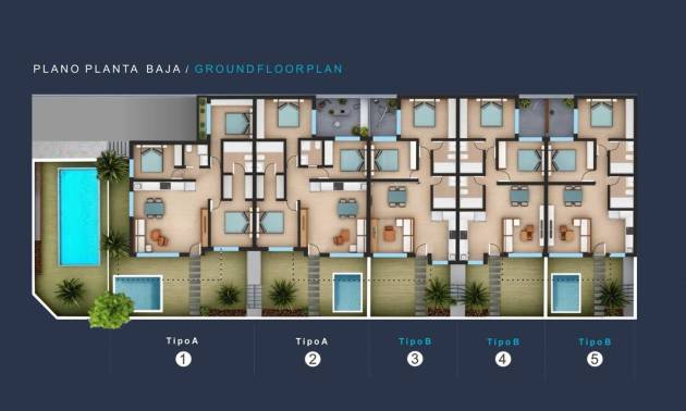 New Build - Ground Floor Bungalow - San Pedro del Pinatar - San Pedro de Pinatar