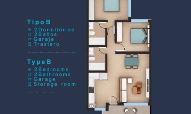 New Build - Top Floor Bungalow - San Pedro del Pinatar - San Pedro de Pinatar