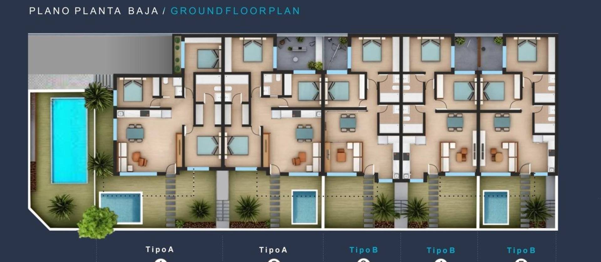 New Build - Top Floor Bungalow - San Pedro del Pinatar - San Pedro de Pinatar