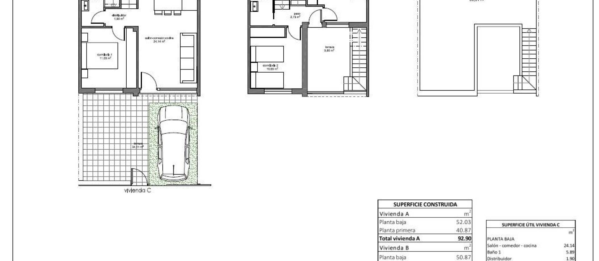 Nouvelle construction - Maison de ville - Pilar de la Horadada