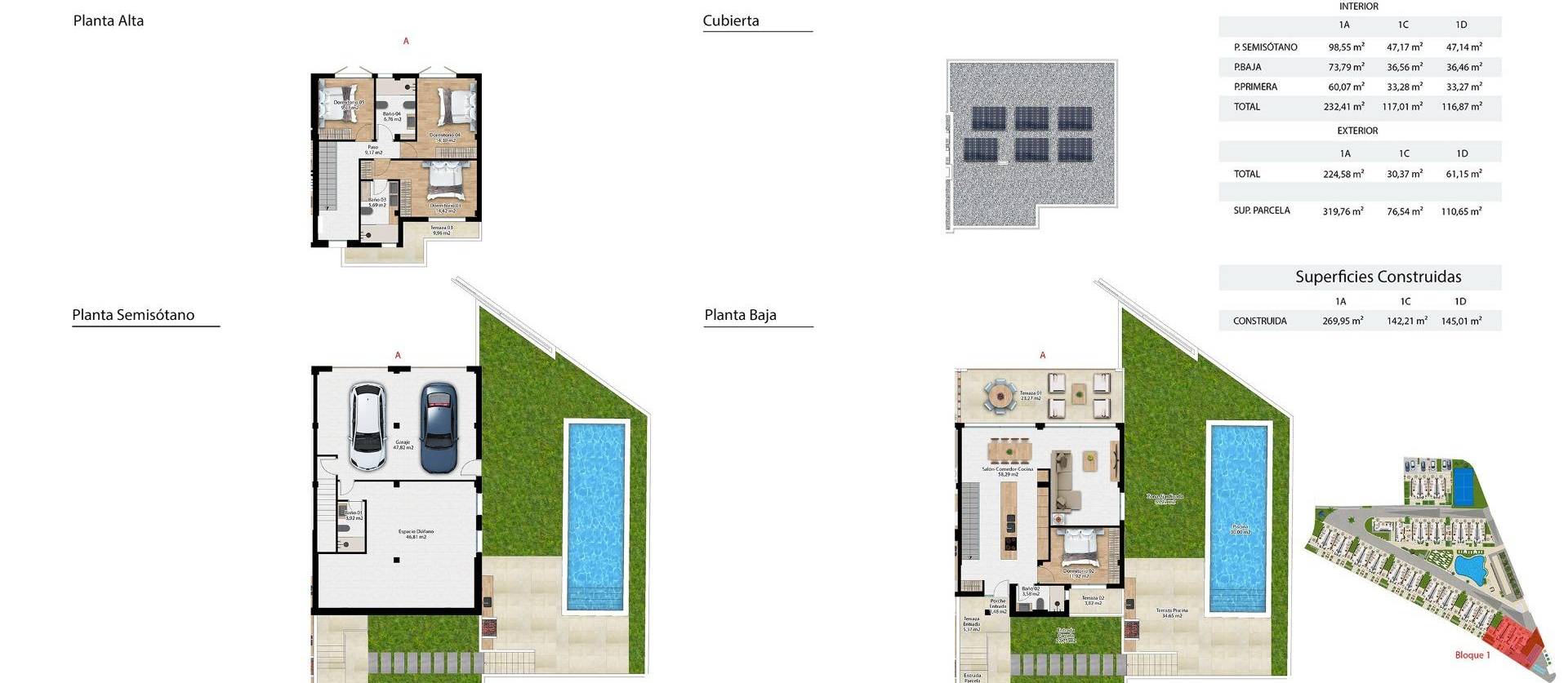 New Build - Semidetached - El Ràfol D'Almúnia - Urbanizacion La Almunia
