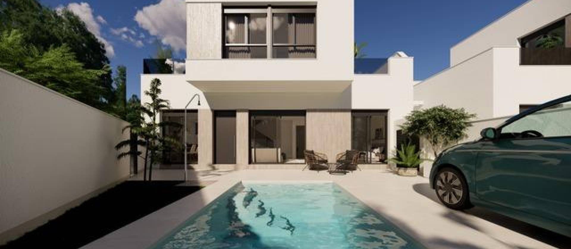 New Build - Villa - San Fulgencio - Polideportivo