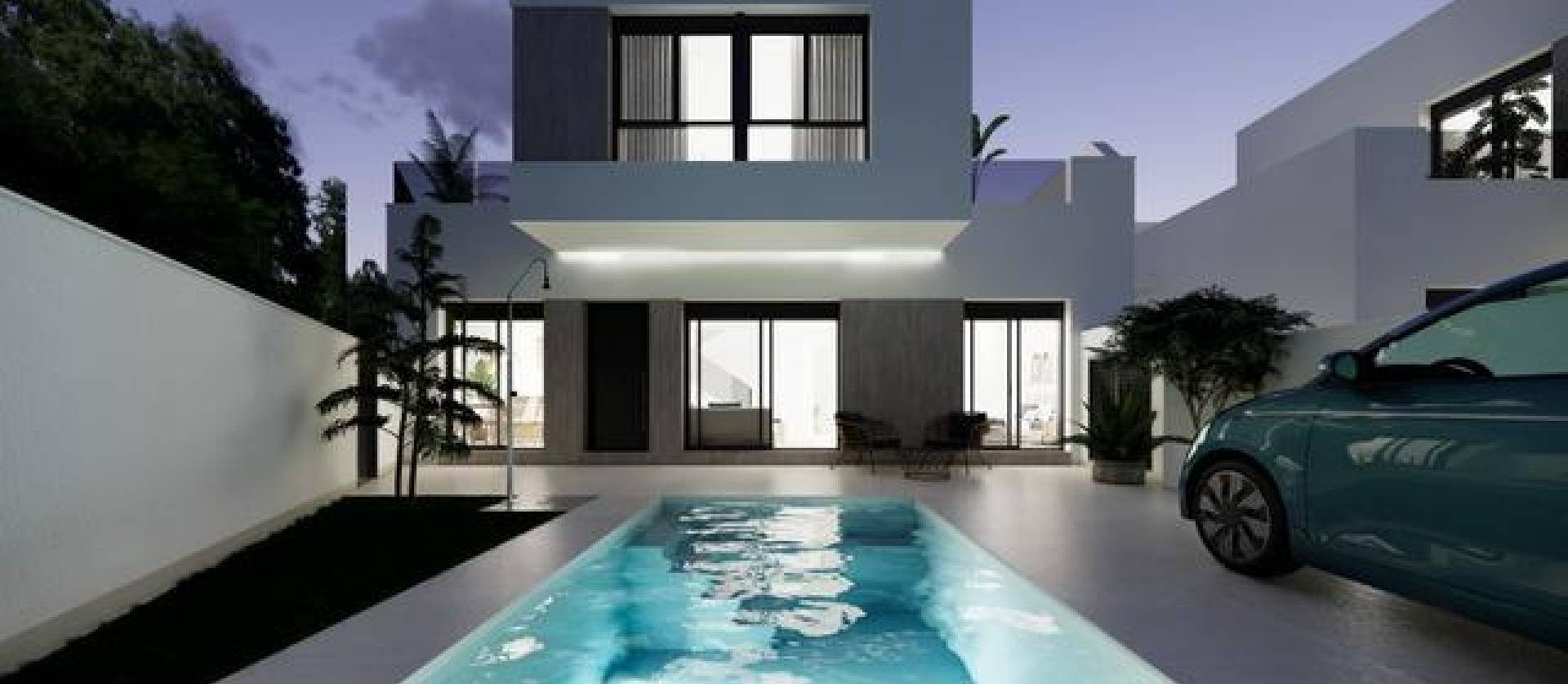 New Build - Villa - San Fulgencio - Polideportivo