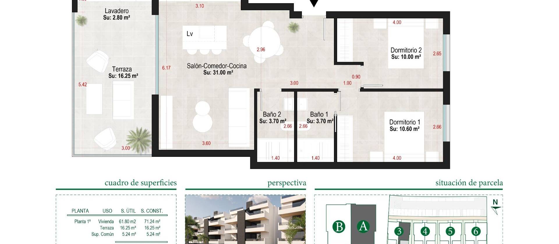 New Build - Apartment - Alhama de Murcia - Condado de Alhama