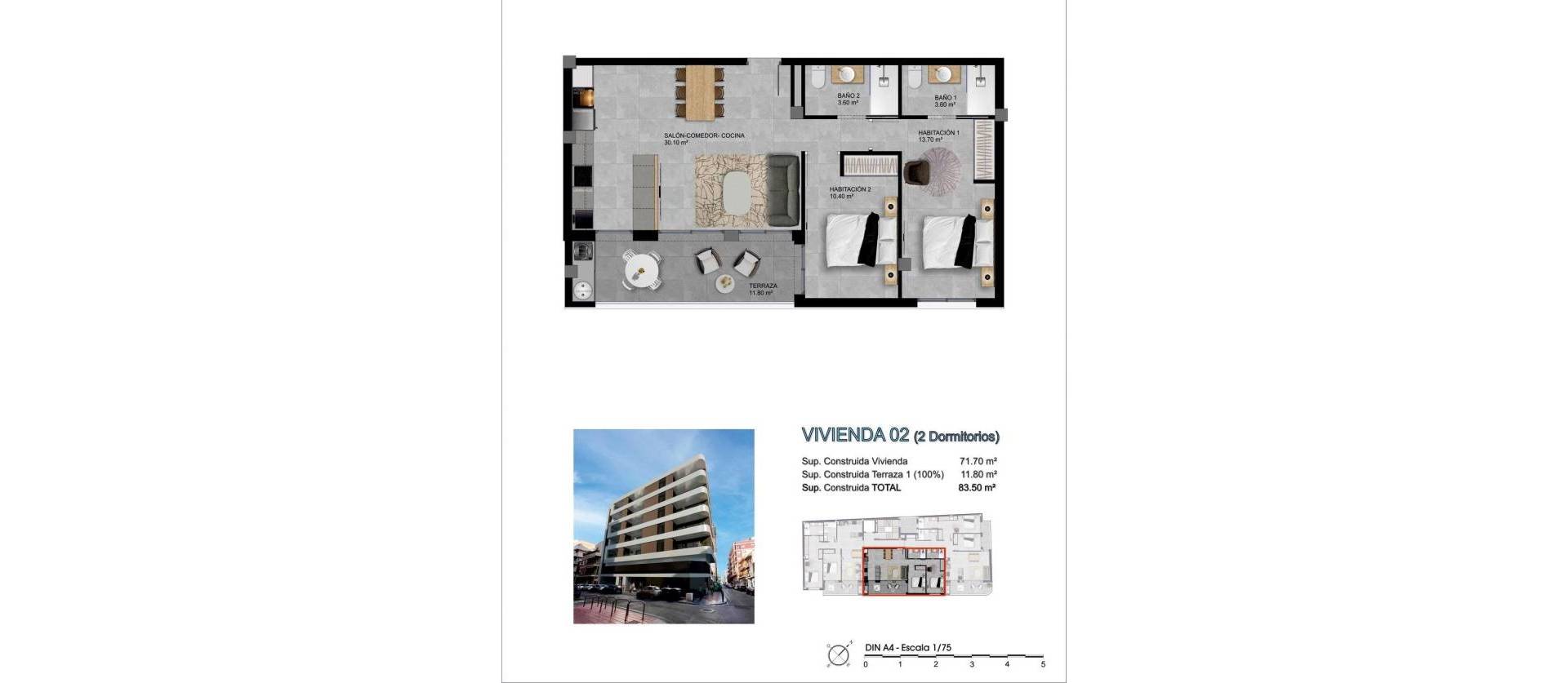 New Build - Apartment - Santa Pola - pueblo