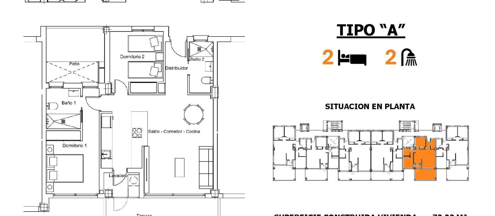 New Build - Apartment - San Miguel de Salinas - Pueblo
