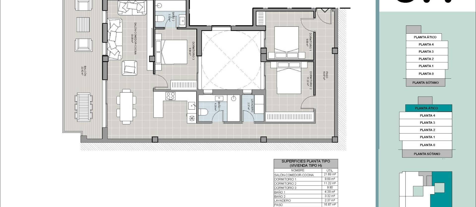 New Build - Apartment - Torrevieja - El acequión