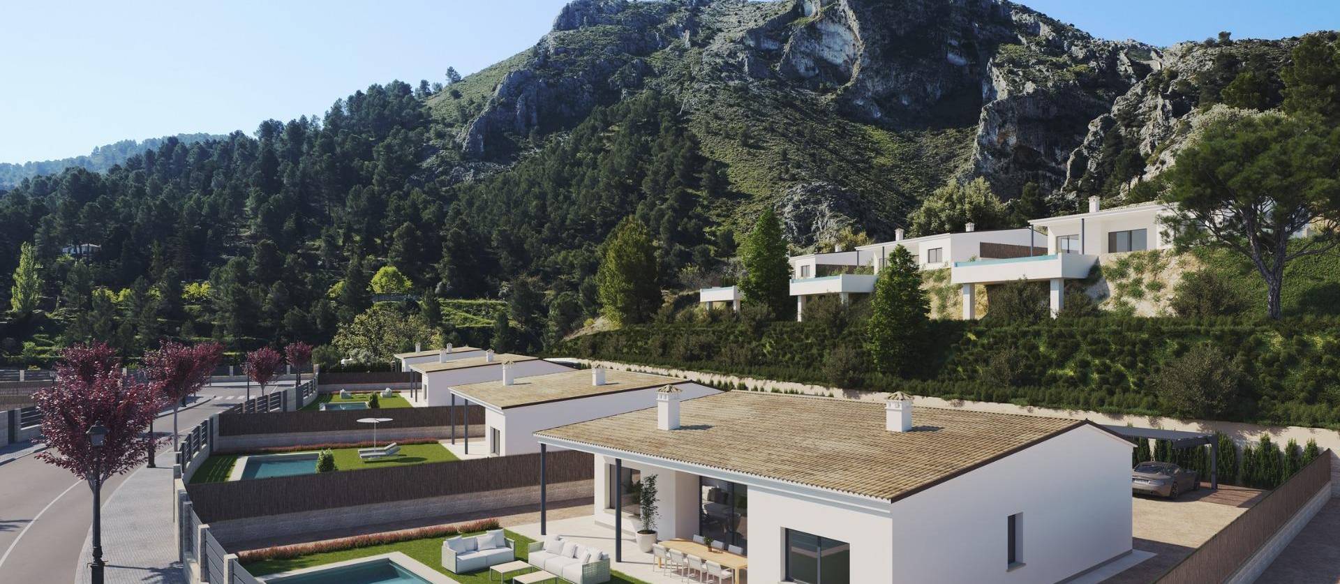 New Build - Villa - Penàguila - El Olivar