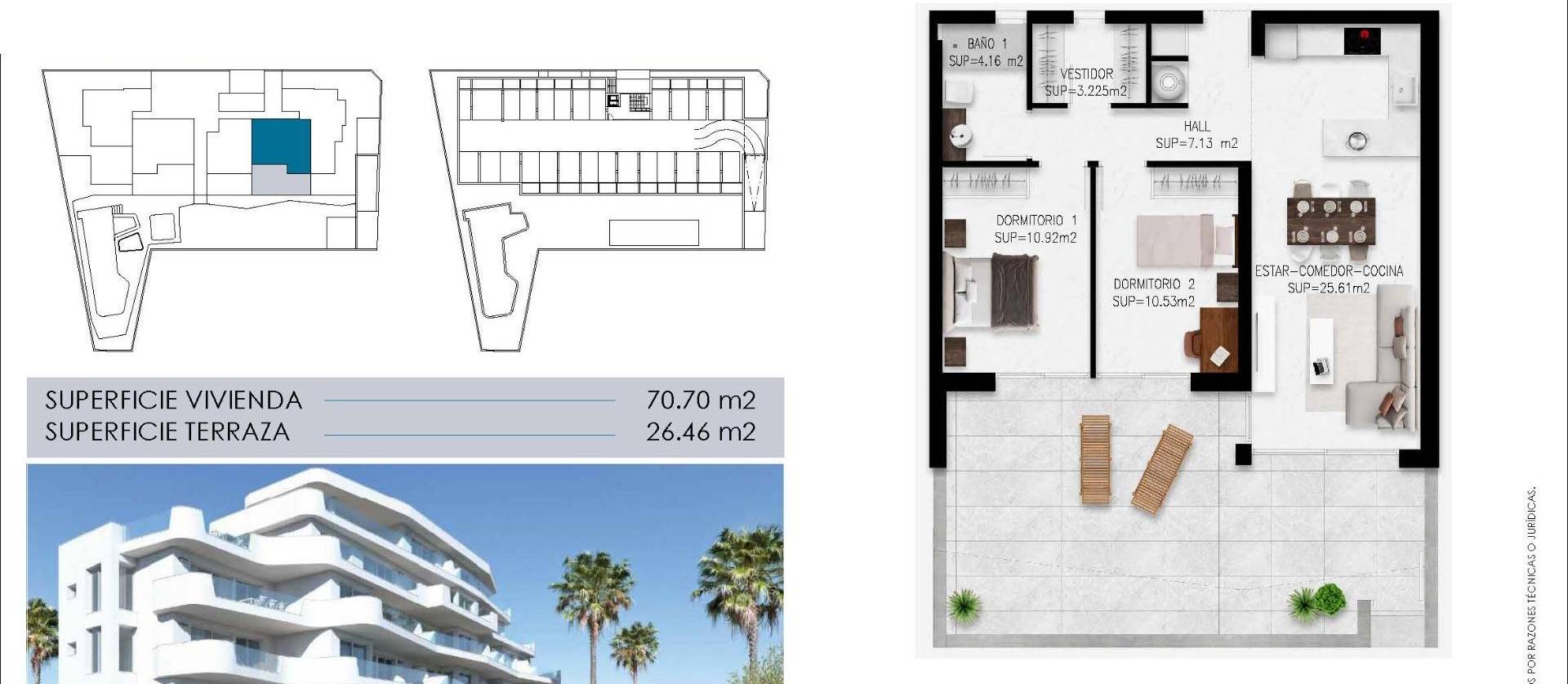 New Build - Apartment - Pilar de la Horadada - Mil Palmeras