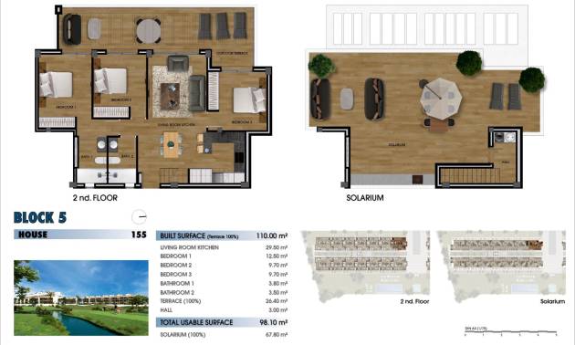 New Build - Apartment - Los Alcázares - La Serena Golf