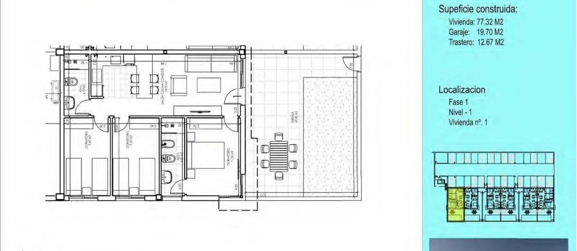 New Build - Apartment - Vera - Vera Playa