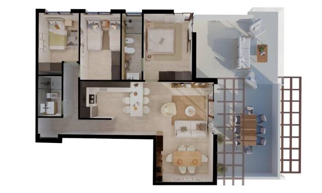 New Build - Apartment - Vera - Vera Playa