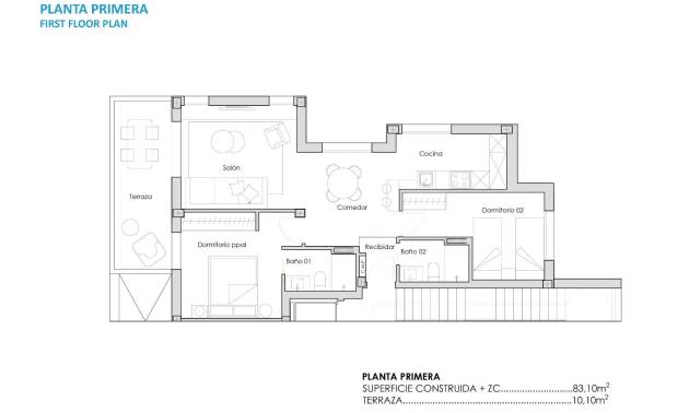 New Build - Apartment - Torre Pacheco - Santa Rosalía