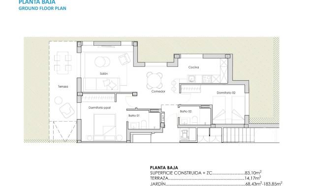 New Build - Apartment - Torre Pacheco - Santa Rosalía