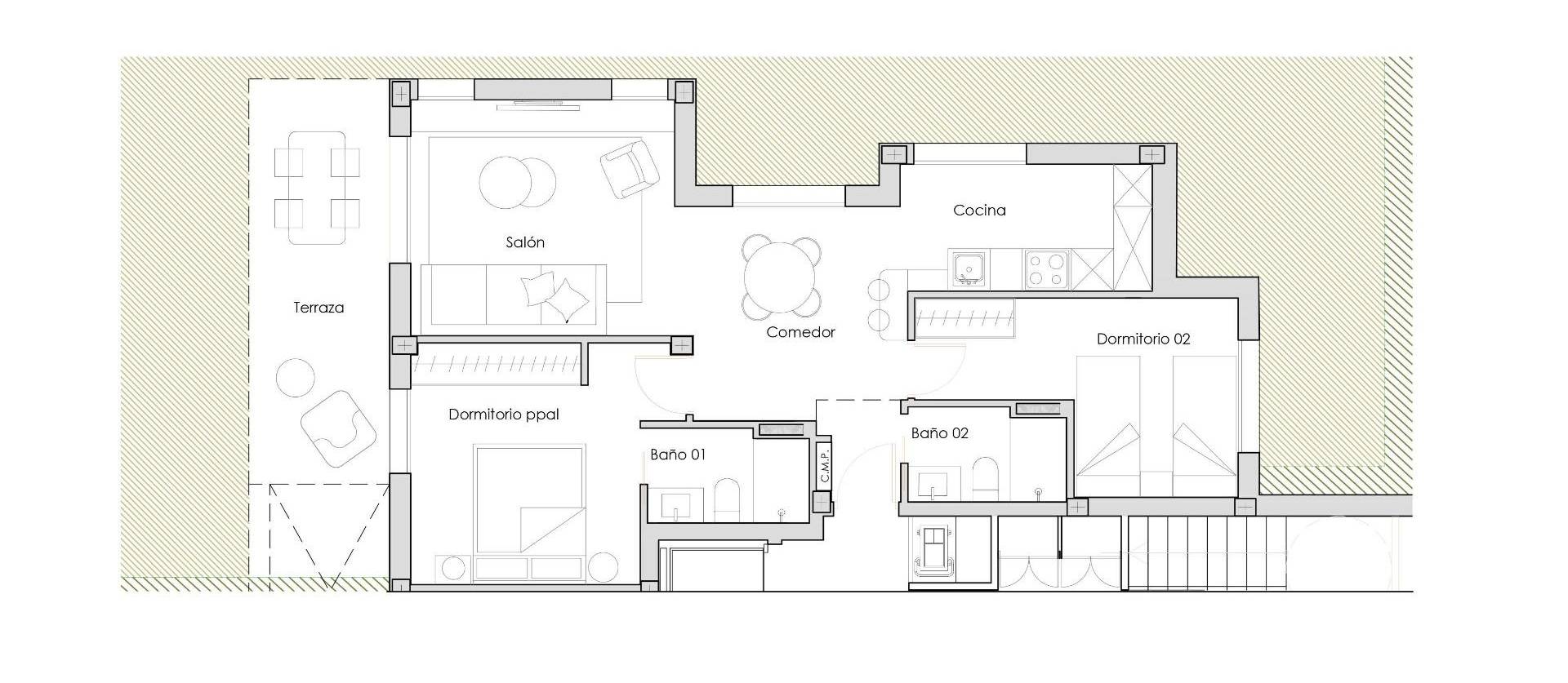 New Build - Apartment - Torre Pacheco - Santa Rosalía