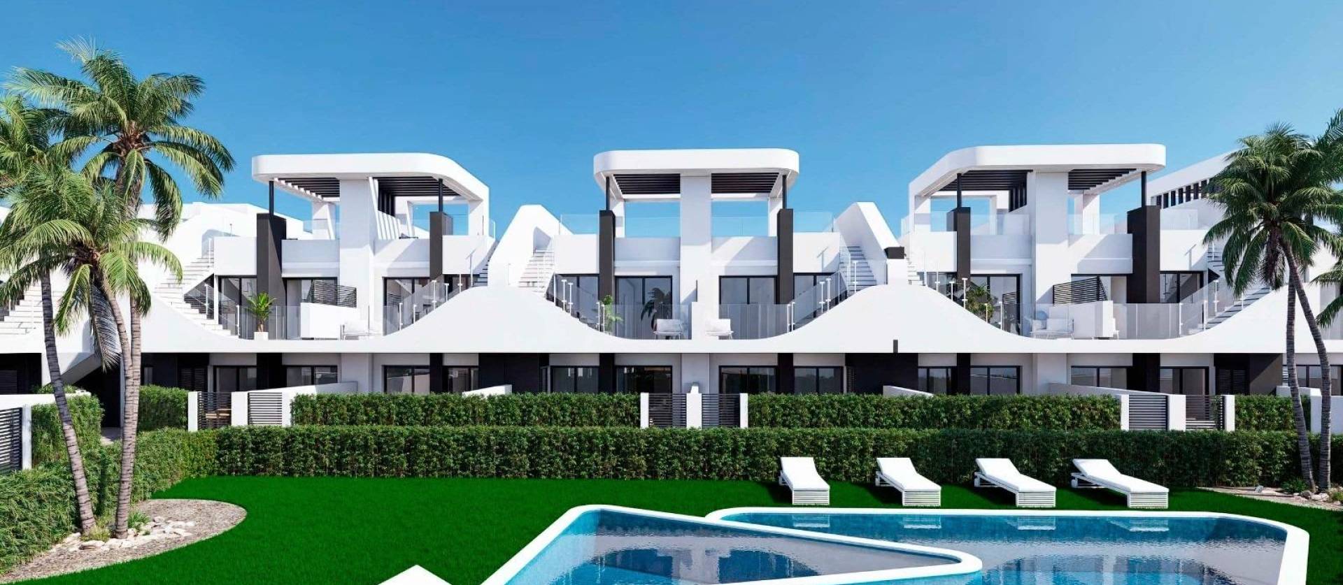 New Build - Ground Floor Bungalow - San Fulgencio - Pueblo