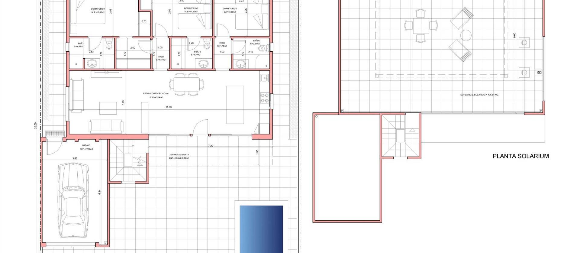 New Build - Villa - Fuente Alamo - La Pinilla