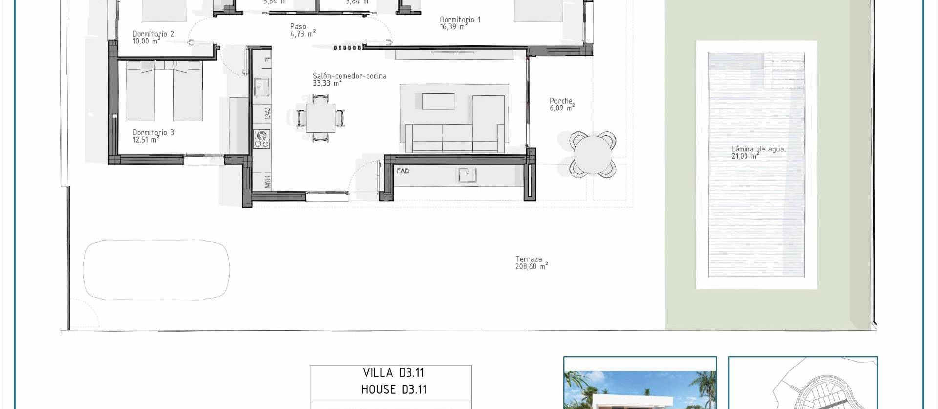 New Build - Villa - Vera - Pueblo Salinas