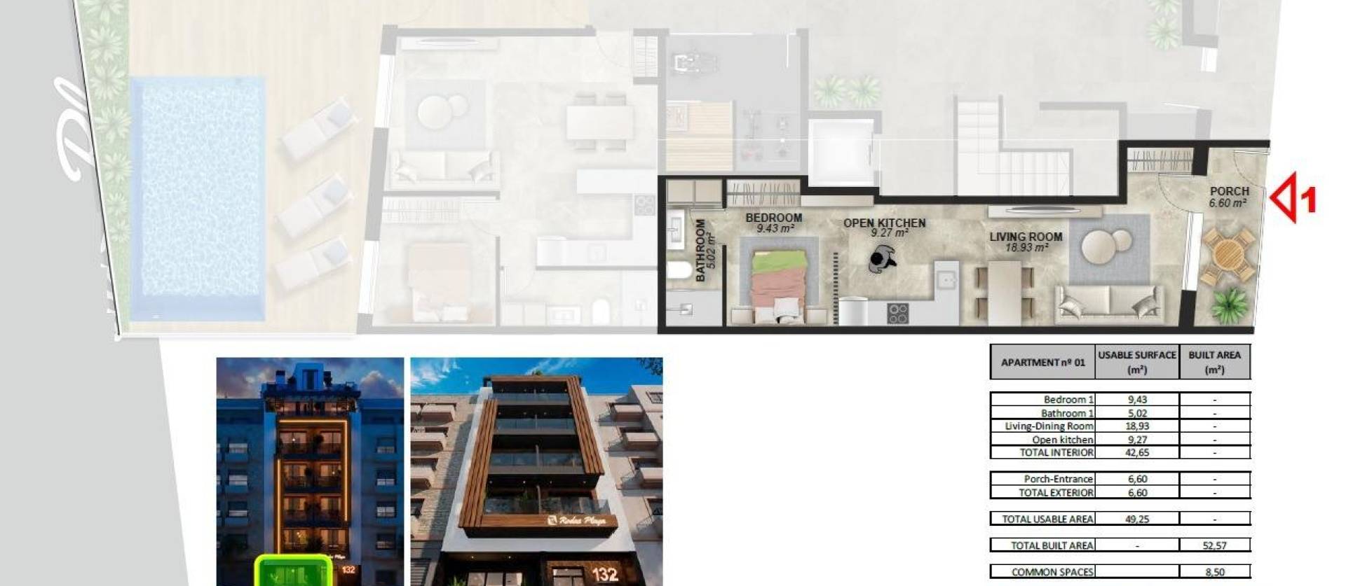 New Build - Apartment - Torrevieja - Playa de El Cura