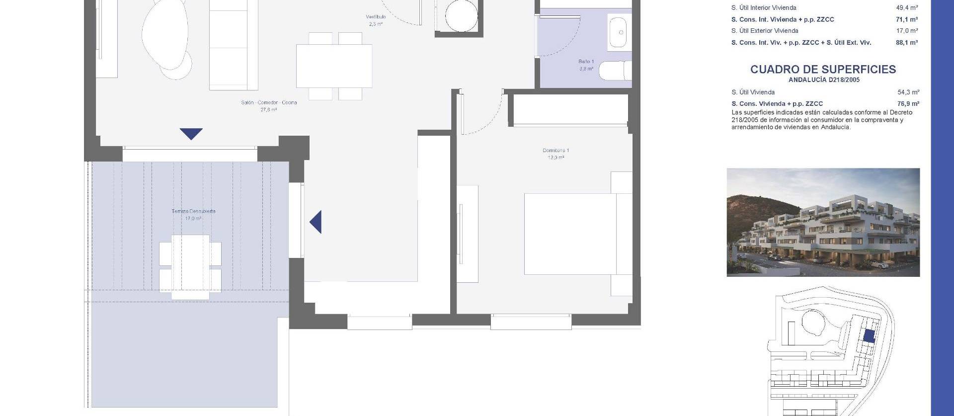 New Build - Apartment - Pulpi - Aguilón Golf