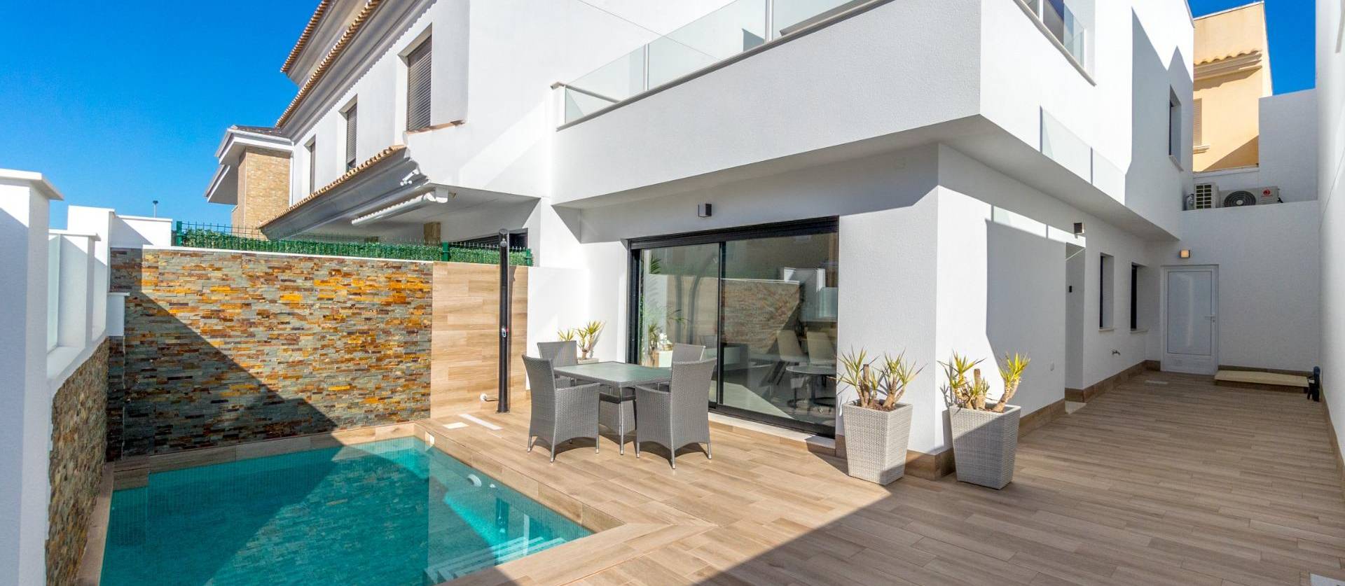 New Build - Semidetached - San Pedro del Pinatar - Polideportivo