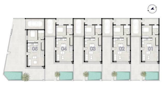 New Build - Semidetached - San Pedro del Pinatar - Polideportivo