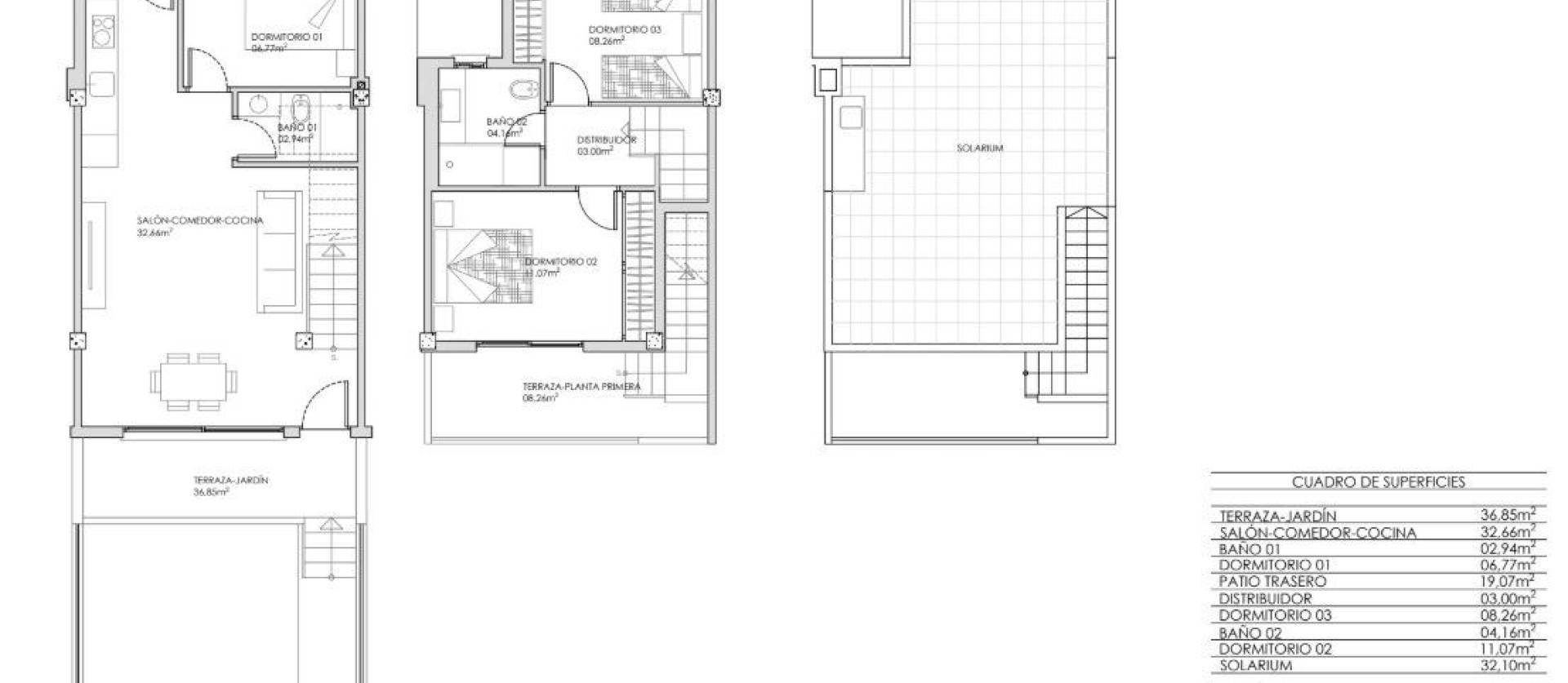 New Build - Townhouse - Cox - Sin Zona