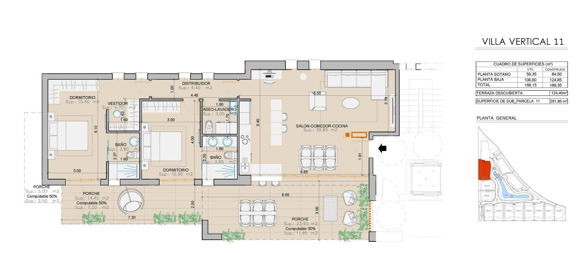 New Build - Ground Floor Bungalow - San Juan de los Terreros - Mar De Pulpí