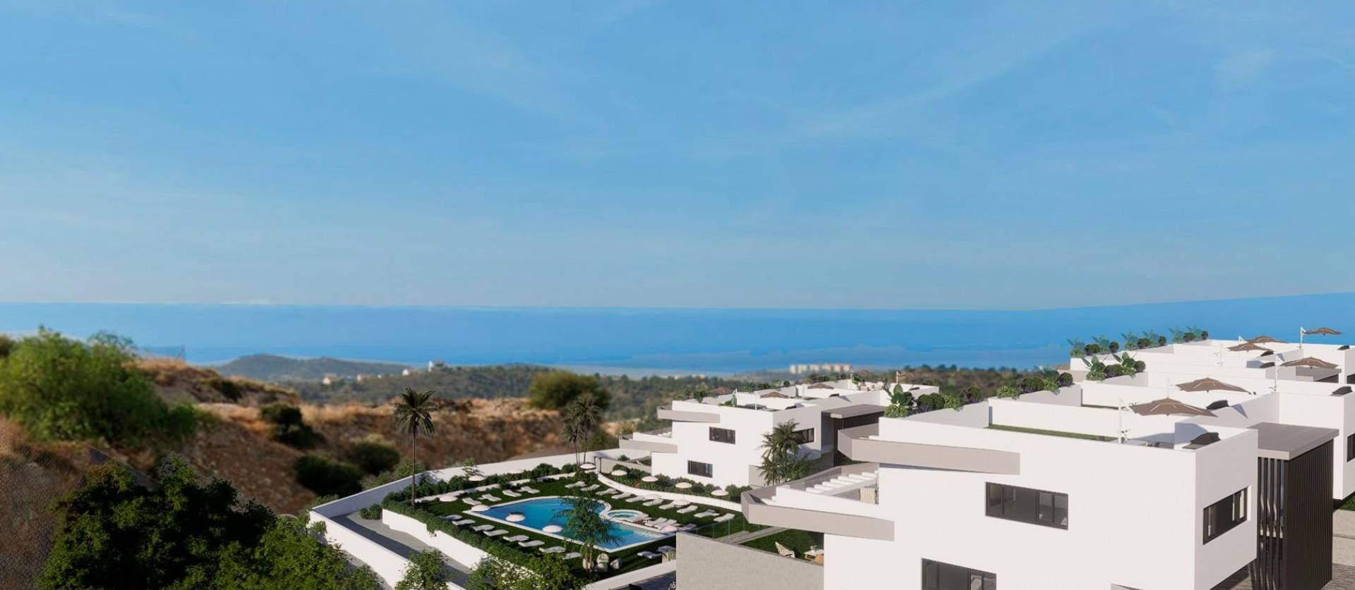 New Build - Top Floor Bungalow - Finestrat - Balcón de finestrat