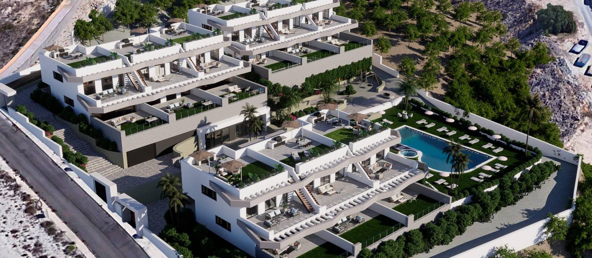 New Build - Top Floor Bungalow - Finestrat - Balcón de finestrat