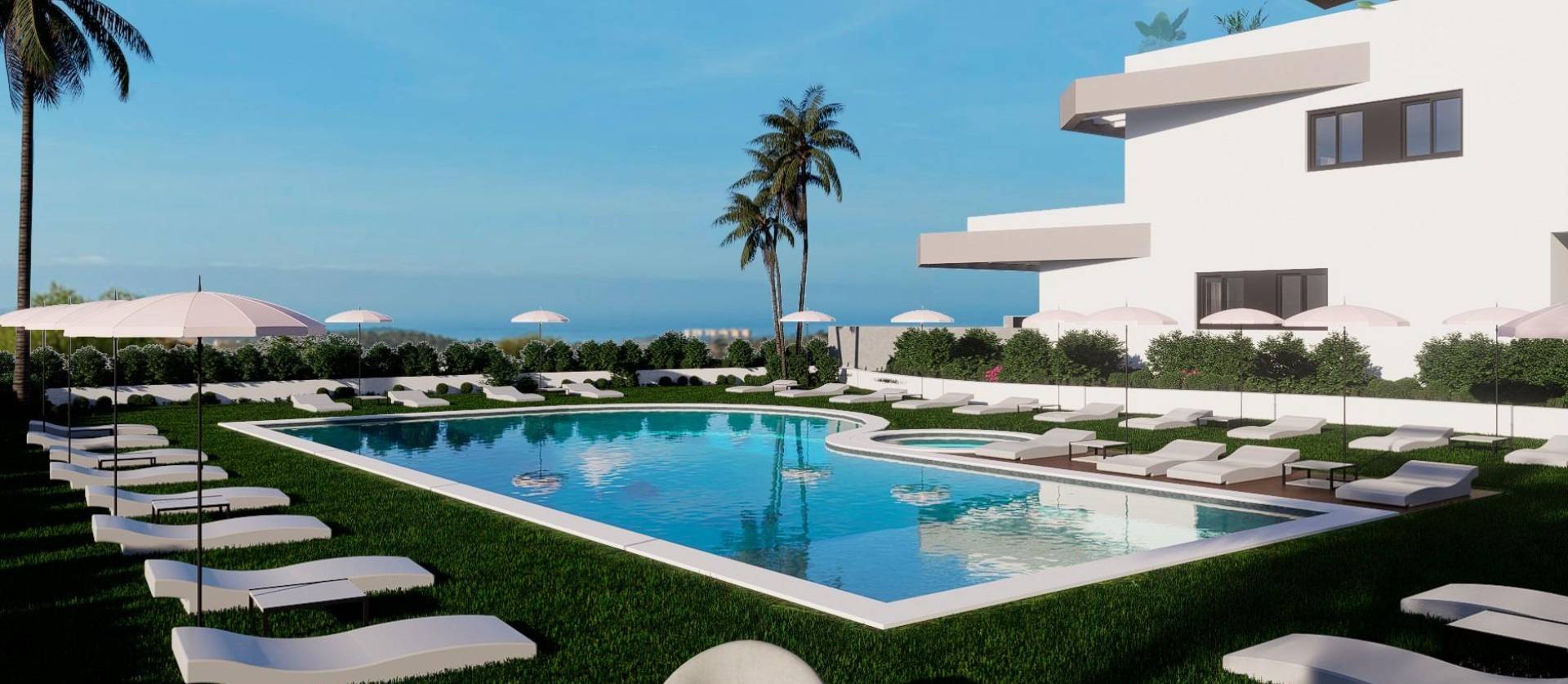 New Build - Top Floor Bungalow - Finestrat - Balcón de finestrat