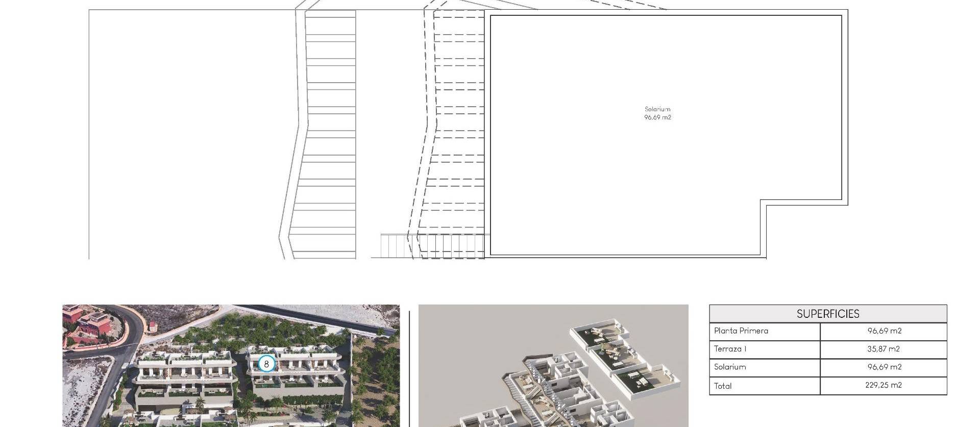 New Build - Top Floor Bungalow - Finestrat - Balcón de finestrat