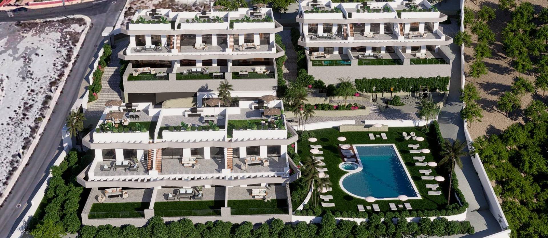 New Build - Top Floor Bungalow - Finestrat - Balcón de finestrat