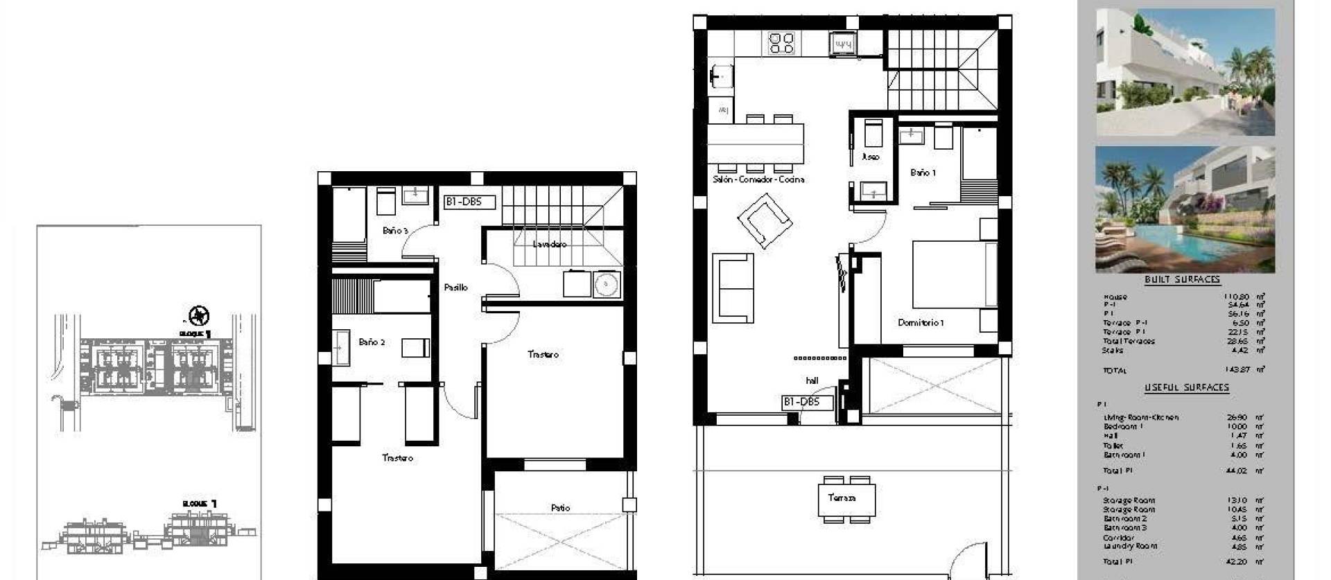 New Build - Ground Floor Bungalow - Torrevieja - Lago Jardín II